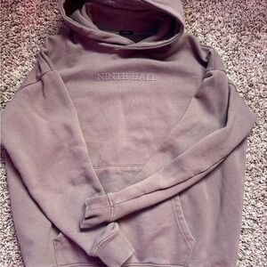 Ninth Hall Mauve Hoodie